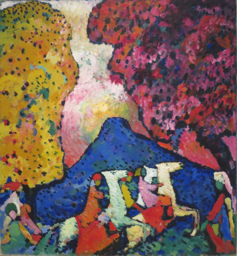 La Montagna blu - Vassily Kandinsky