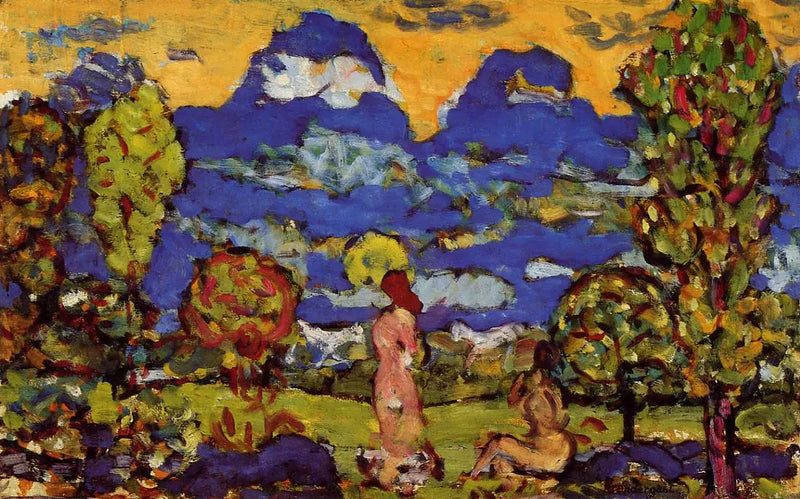 Montagnes Bleues - Maurice Prendergast