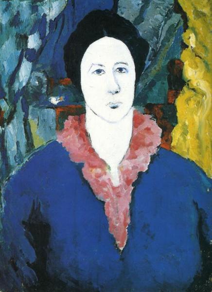 Portrait bleu - Kazimir Malevich