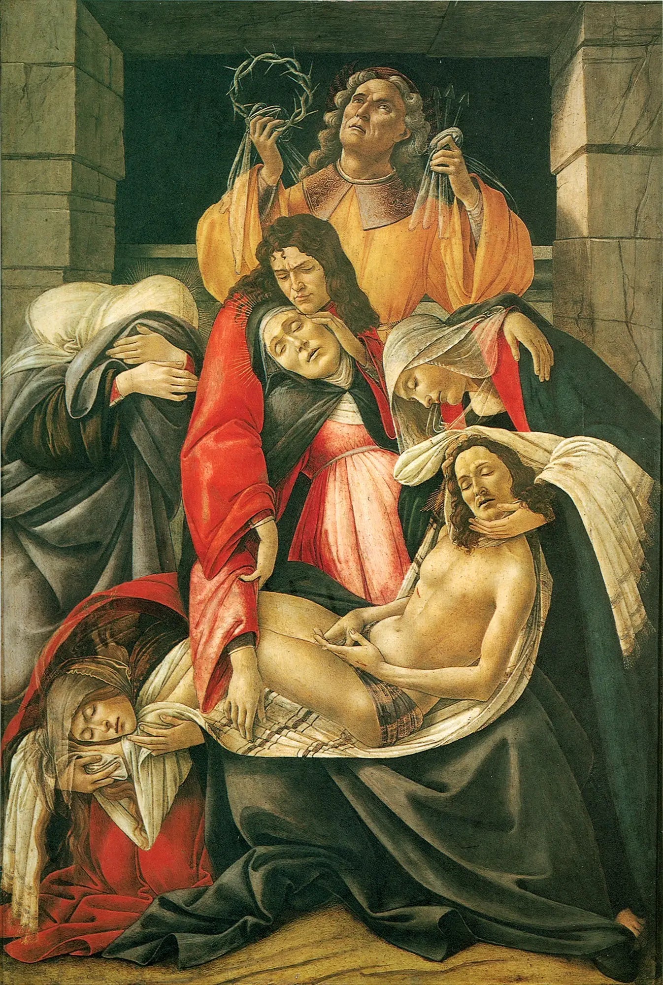 La Lamentation sur le Christ mort - Sandro Botticelli - Alpha Reproduction