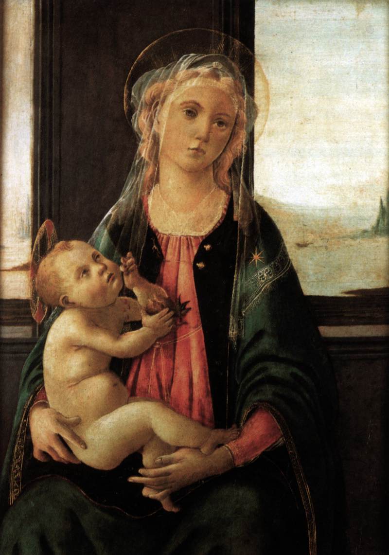La Madonna del mare - Sandro Botticelli