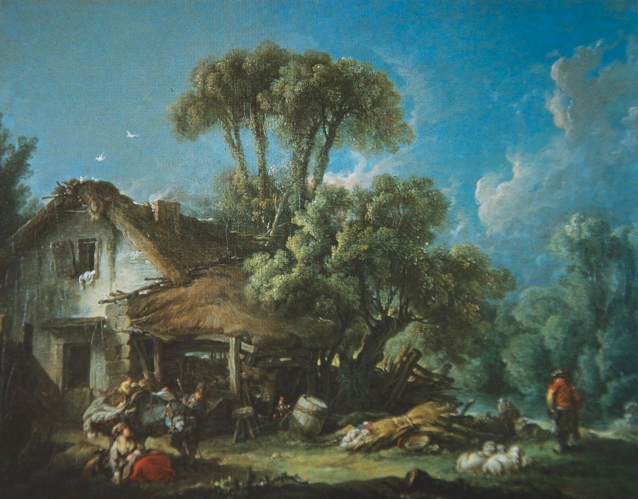Le matin (environs de Beauvais) - François Boucher