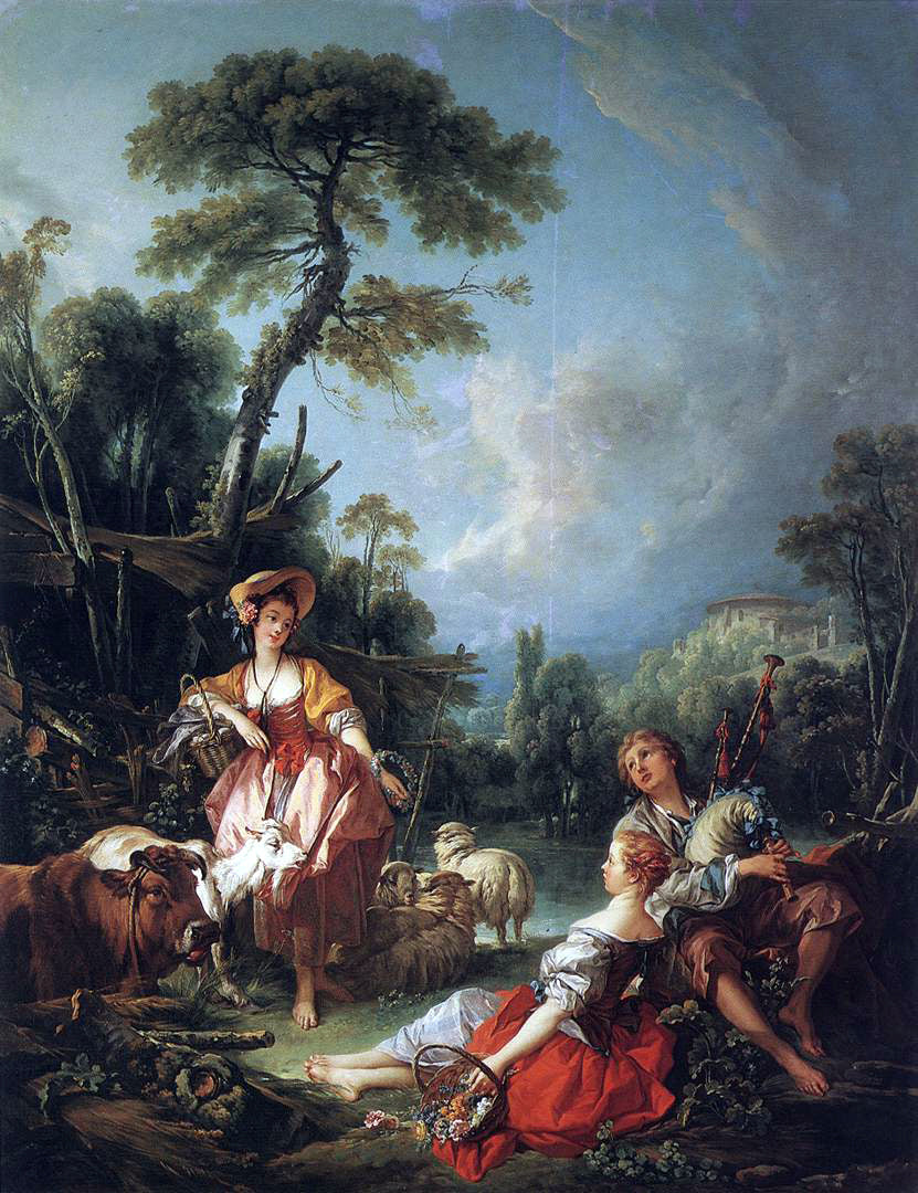 Un Été pastoral - François Boucher