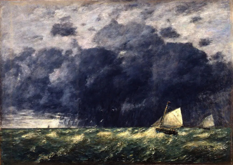 Marina. Un granello - Eugène Boudin