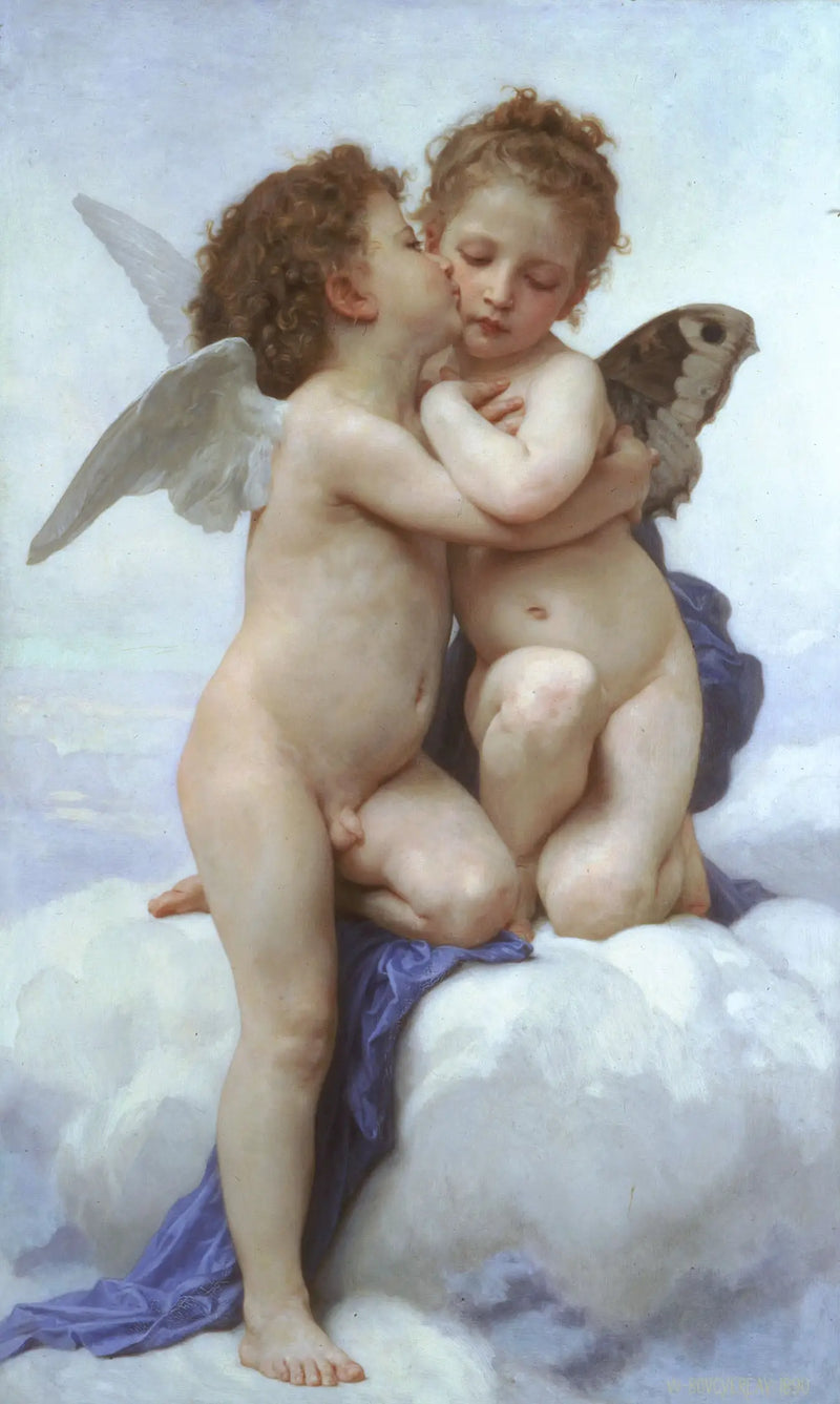 Amore e Psiche, bambini - Bouguereau