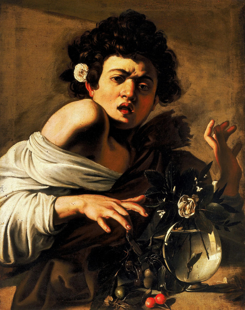 Ragazzo morso da un lucertola - Caravaggio