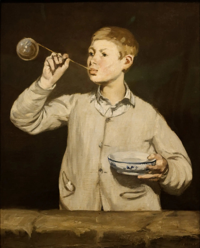 Le Bolle di sapone - Édouard Manet