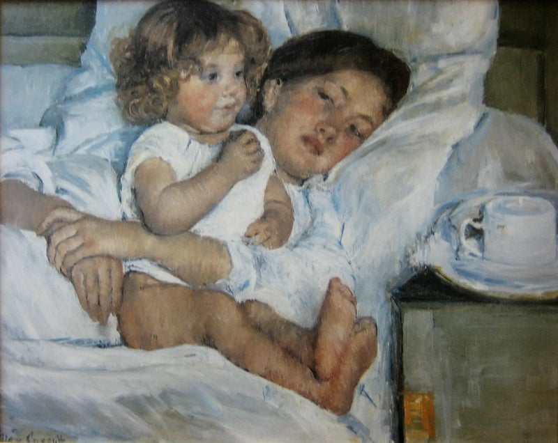 Colazione a letto - Mary Cassatt