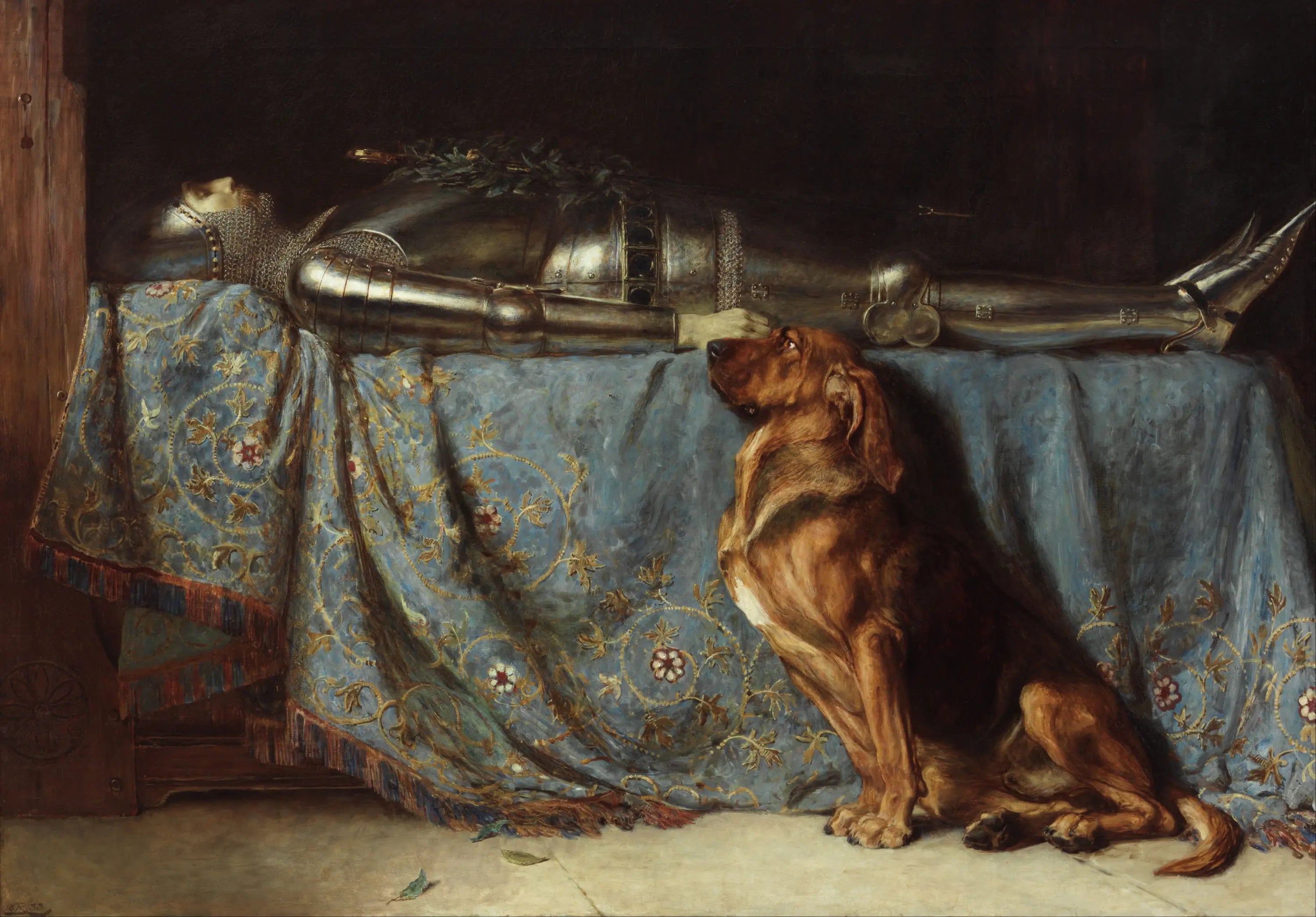 Requiescat - Briton Rivière - Alpha Reproduction