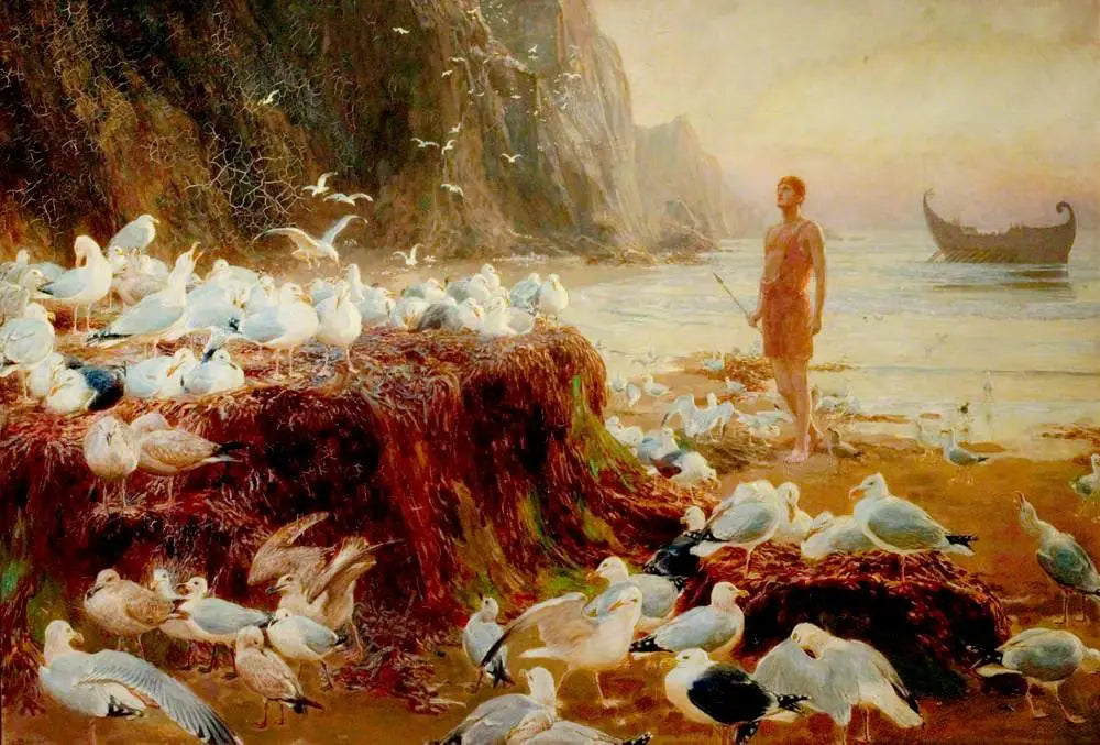 Un vagabond du Vieux Monde - Briton Rivière - Alpha Reproduction