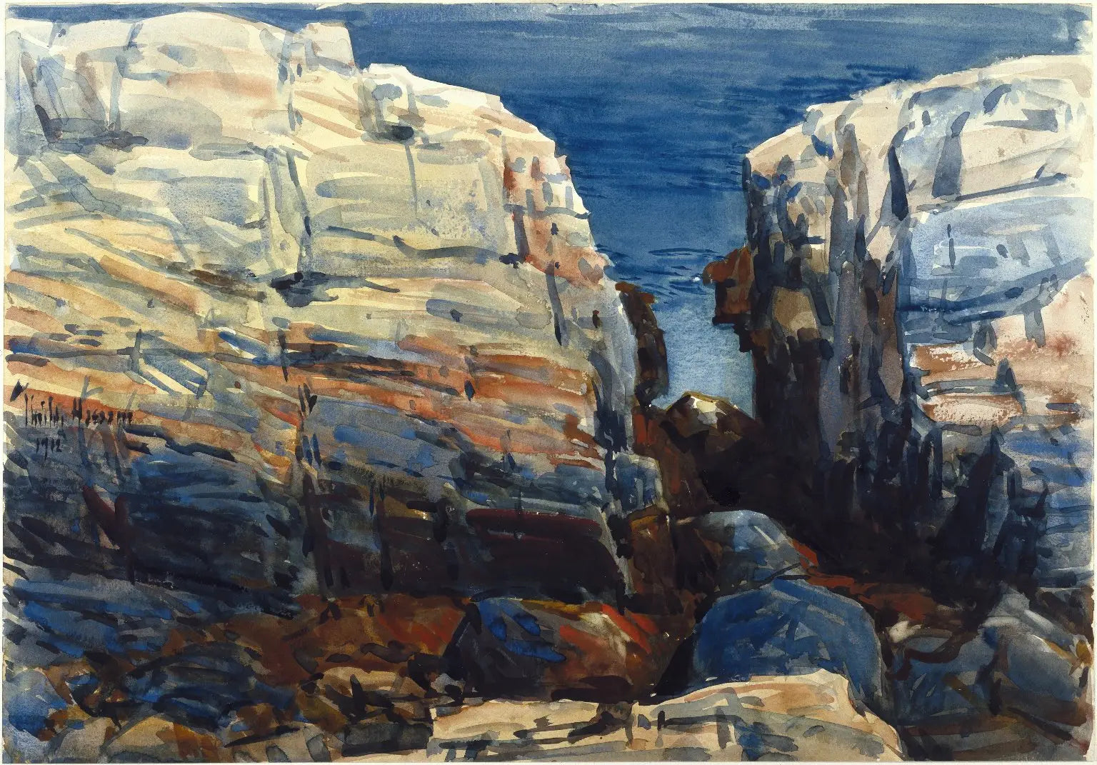 La Gorge Appledore - Childe Hassam - Alpha Reproduction