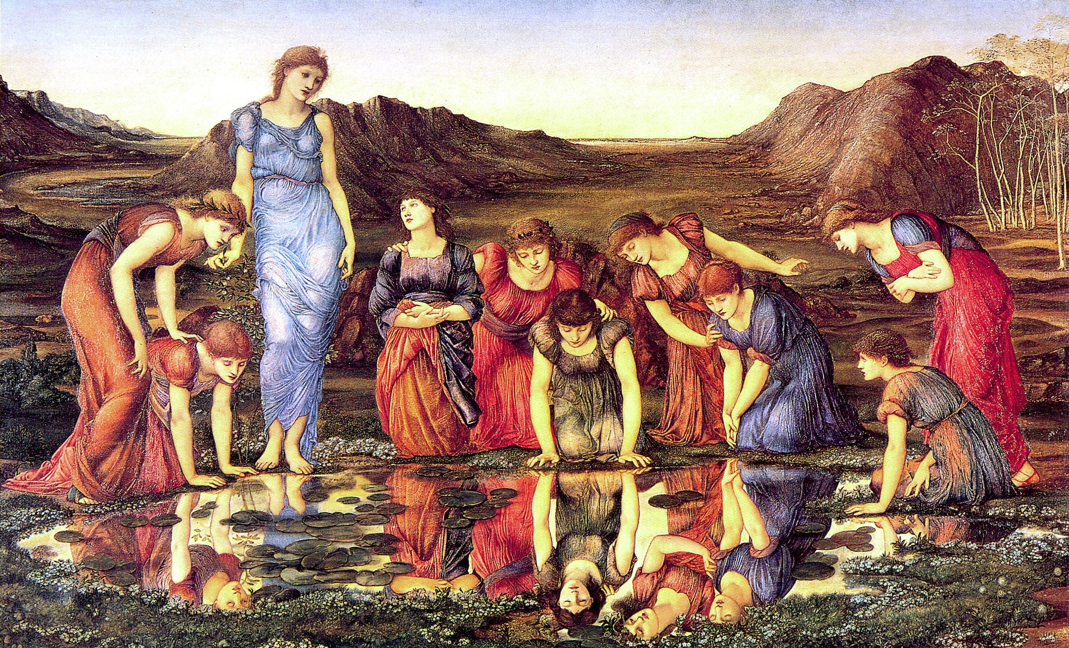 Le Miroir de Vénus - Edward Burne-Jones - Alpha Reproduction