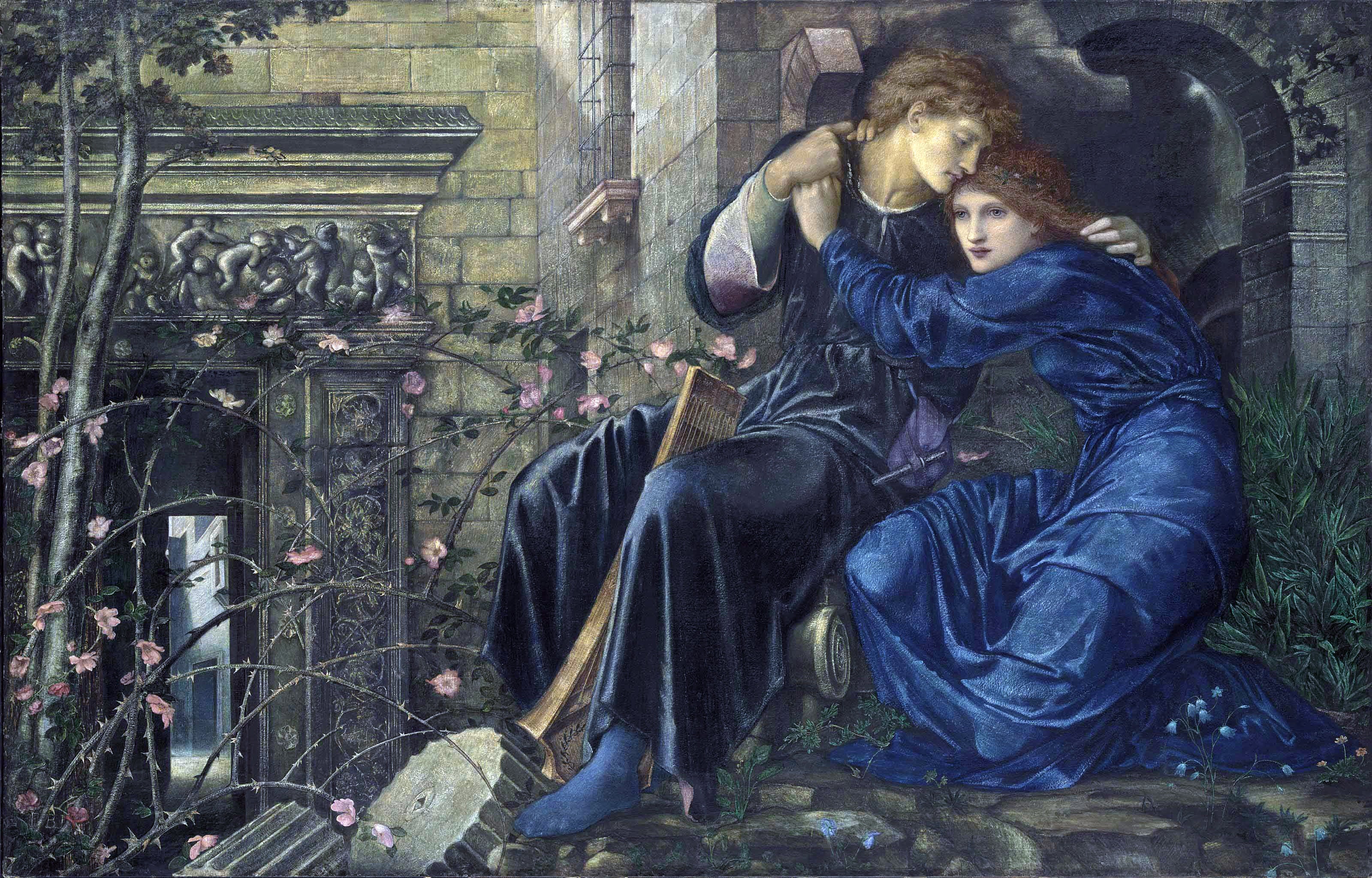 L’amour parmi les ruines - Edward Burne-Jones - Alpha Reproduction