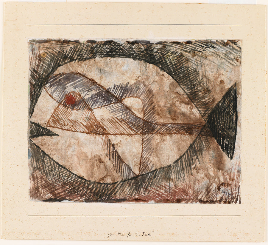 C. - C. = Fish - Paul Klee