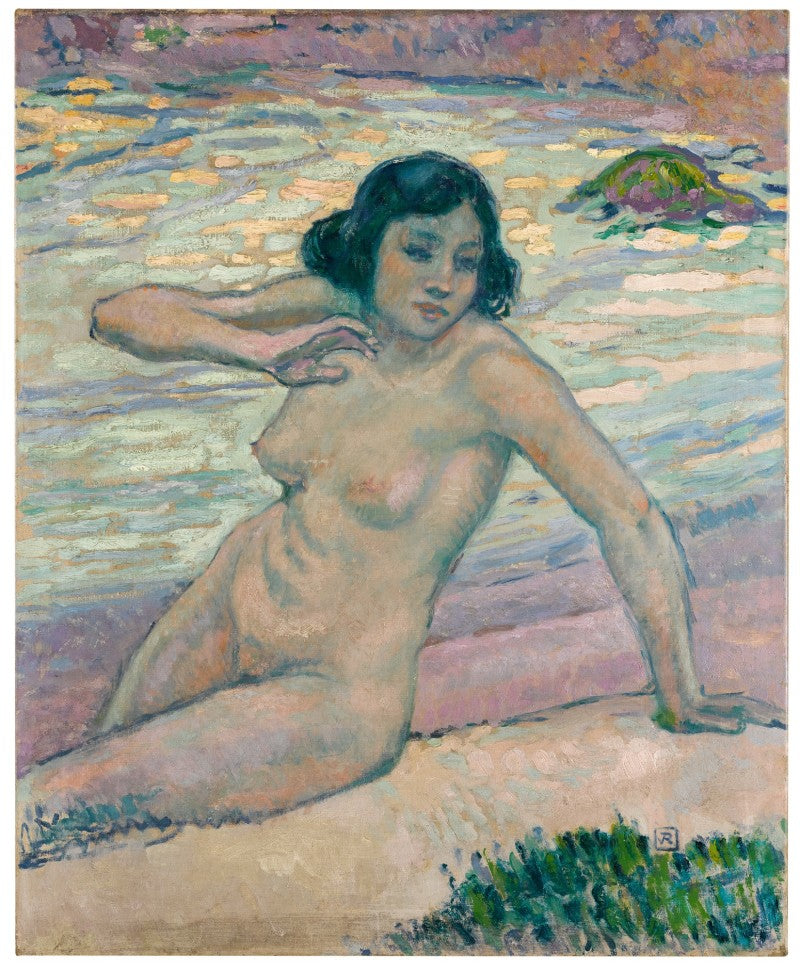 Étude pour après la baignade – Étude d’un nu - Théo van Rysselberghe - Alpha Reproduction