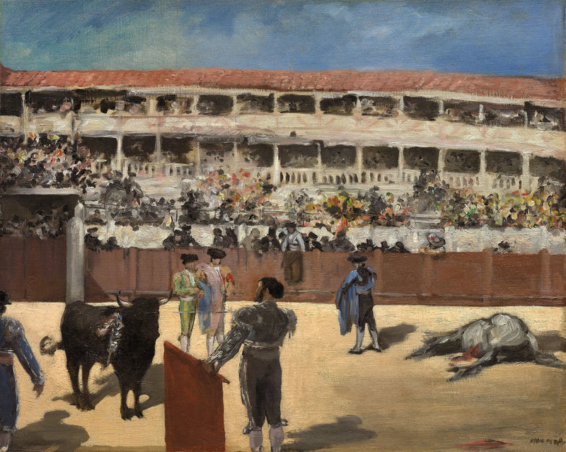 Corrida: la morte del toro - Édouard Manet