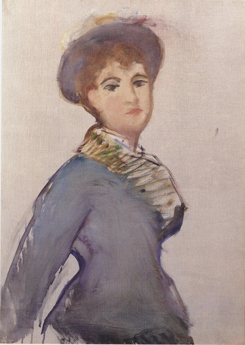 Giovane donna a mezzo busto - Édouard Manet