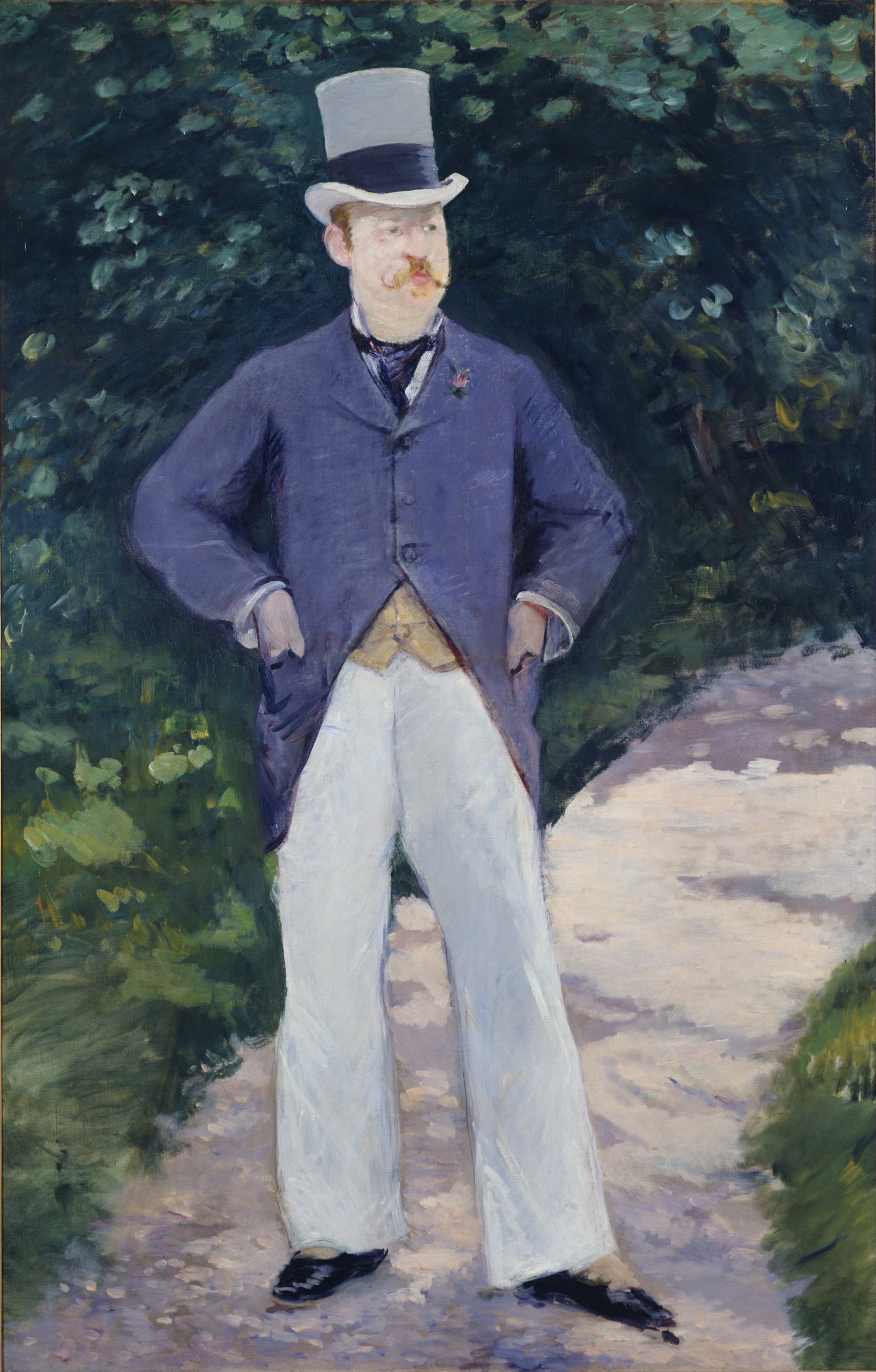 Reproduction du tableau « Monsieur Armand Brun - Édouard Manet » par Alpha Reproduction en peinture à l’huile
