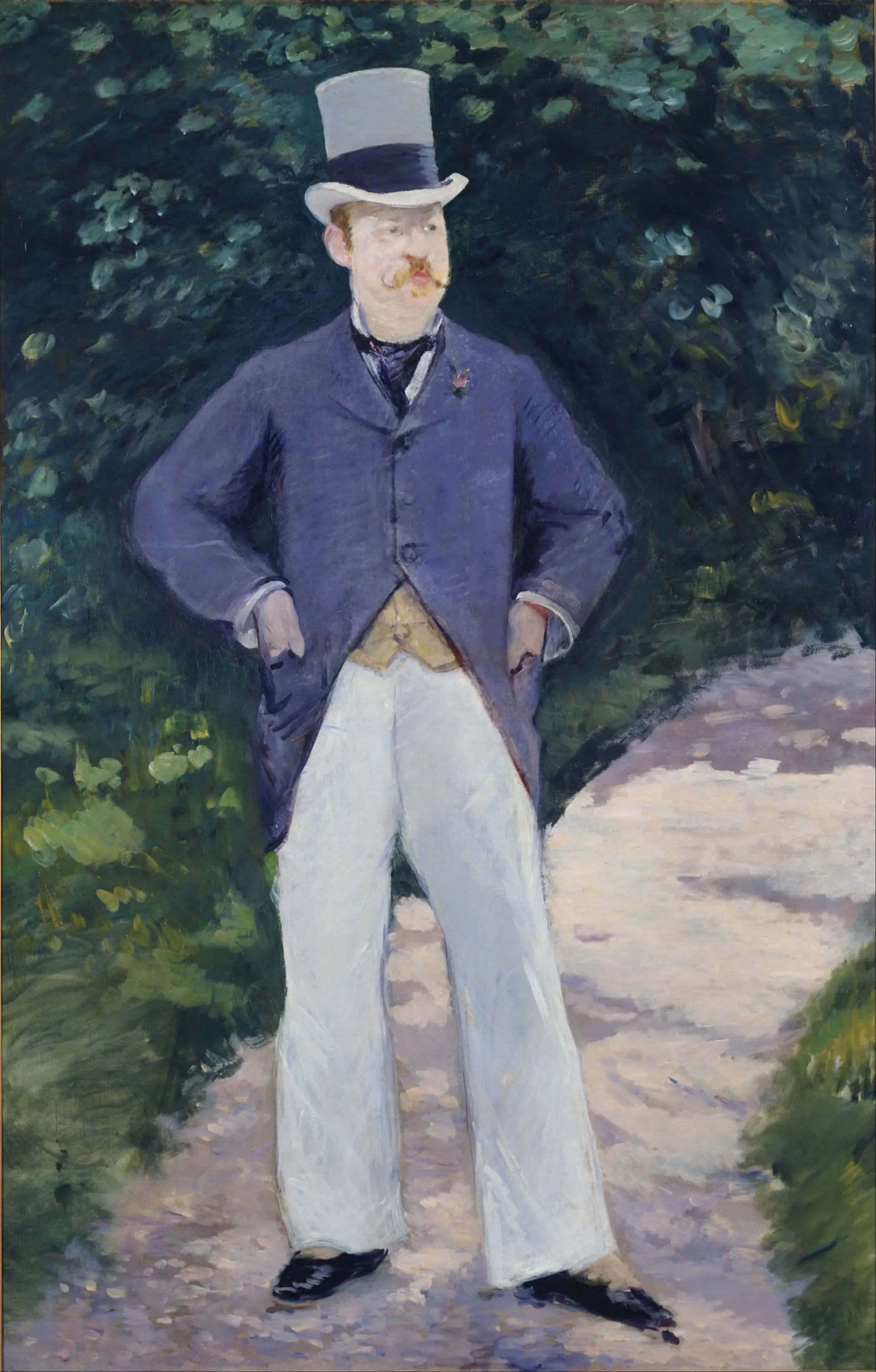 Reproduction du tableau « Monsieur Armand Brun - Édouard Manet » par Alpha Reproduction en peinture à l’huile