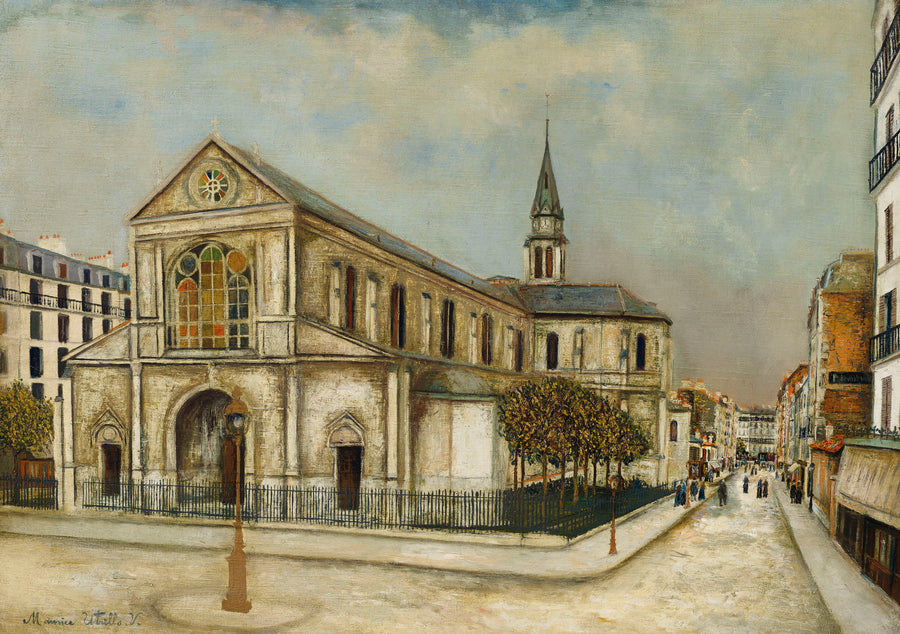 Église Notre-Dame de Clignancourt (1911) - Maurice Utrillo