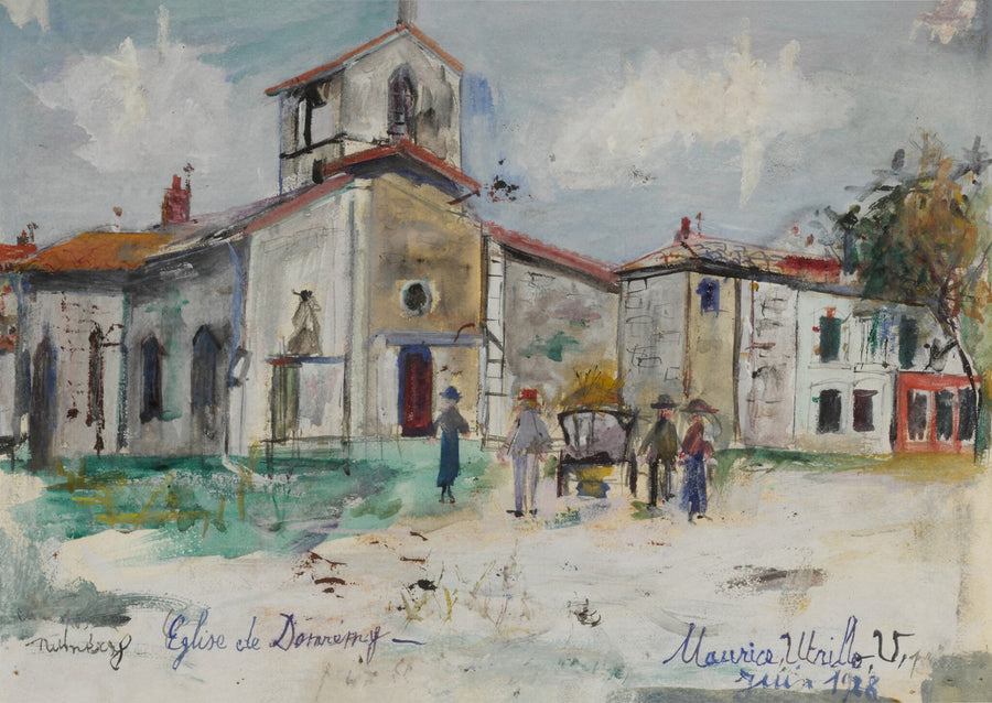 Église de Domrémy (1928) - Maurice Utrillo
