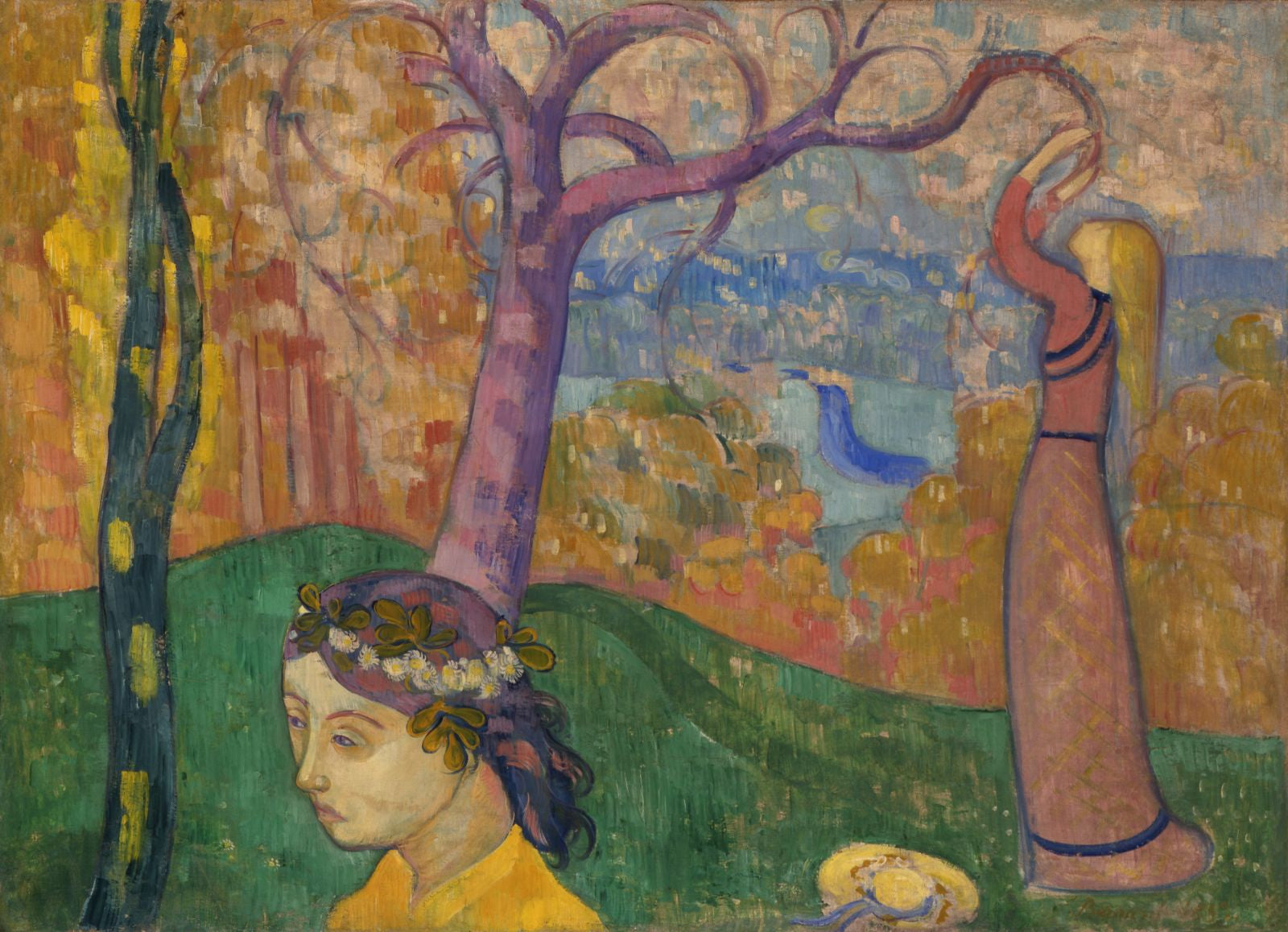 Printemps ou Madeleine au Bois d’Amour - Émile Bernard - Alpha Reproduction