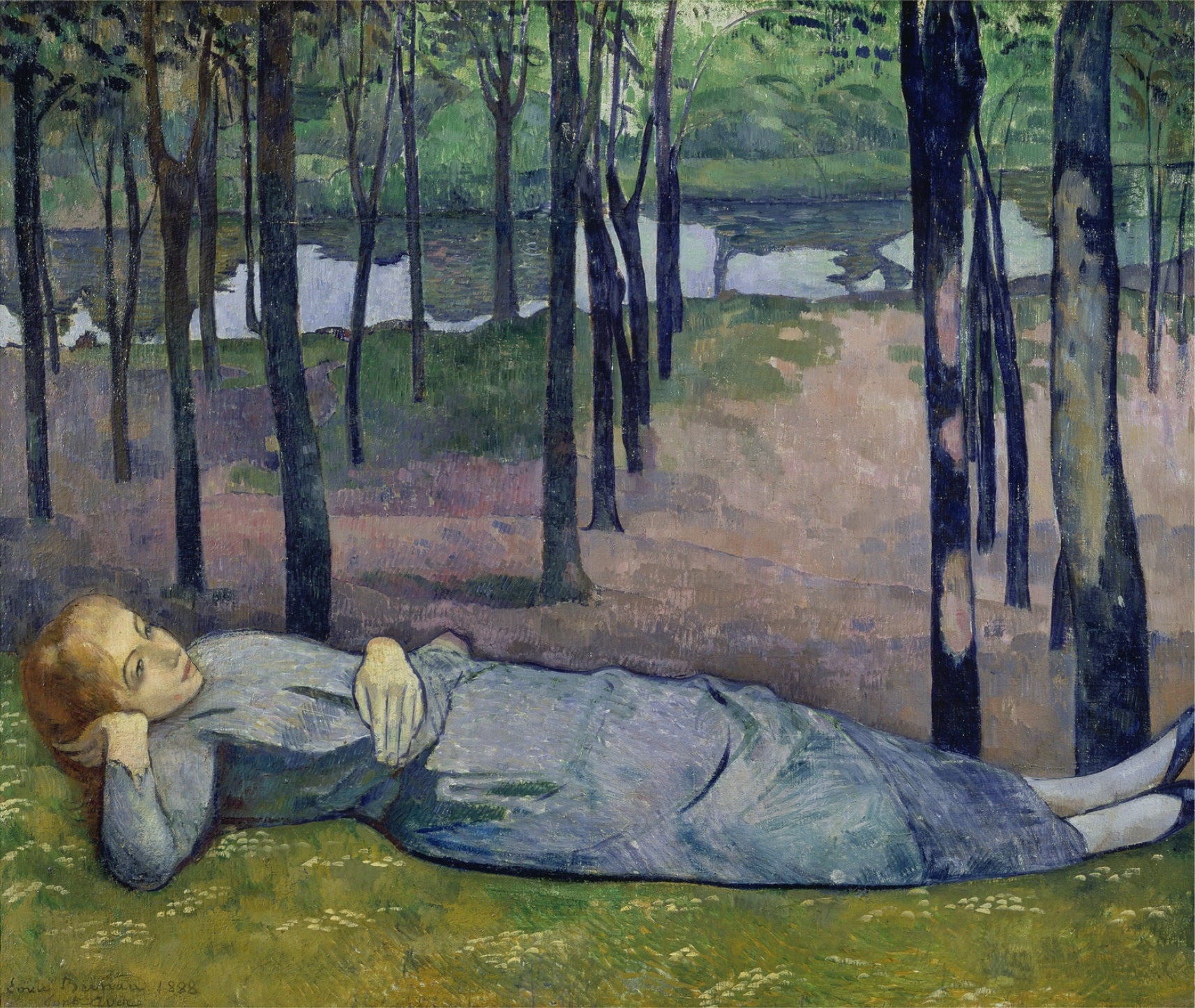 Madeleine au Bois d’Amour - Émile Bernard - Alpha Reproduction