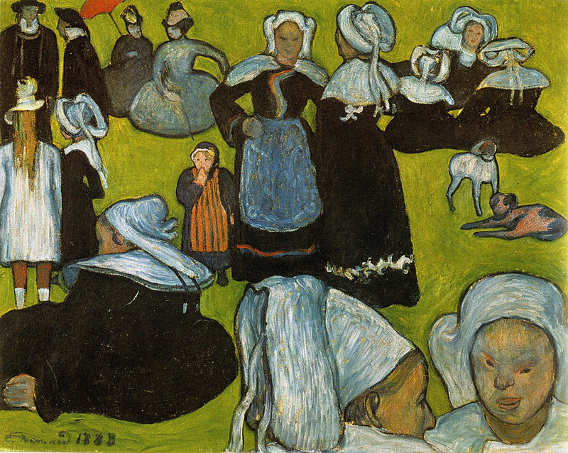 Il Perdono - Émile Bernard