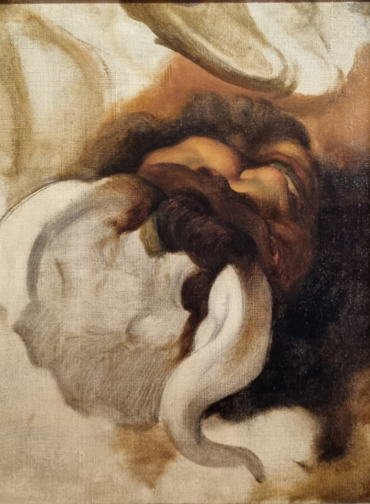 Étude d’après Saint Michel terrassant le démon de Raphaël - Hippolyte Flandrin - Alpha Reproduction