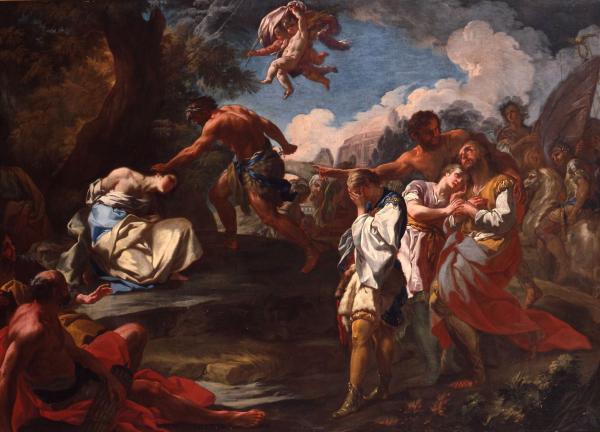 La Morte di Santa Marta - Corrado Giaquinto