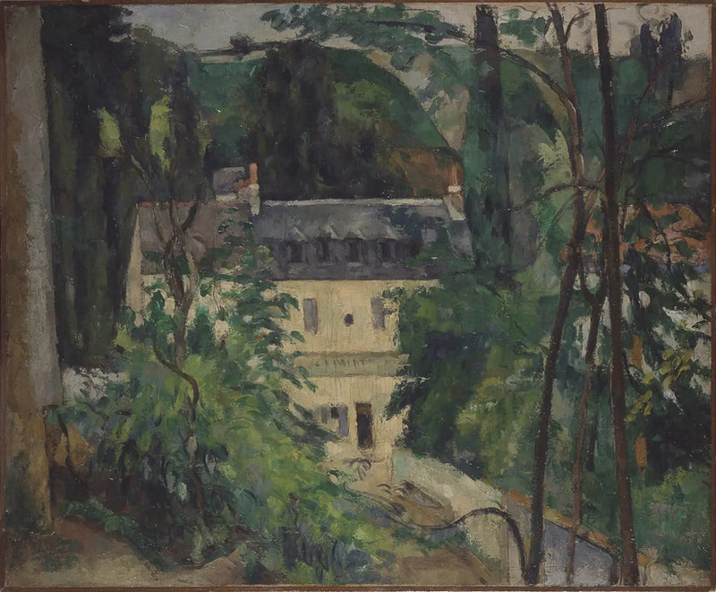 Paesaggio, dintorni di Pontoise - Paul Cézanne