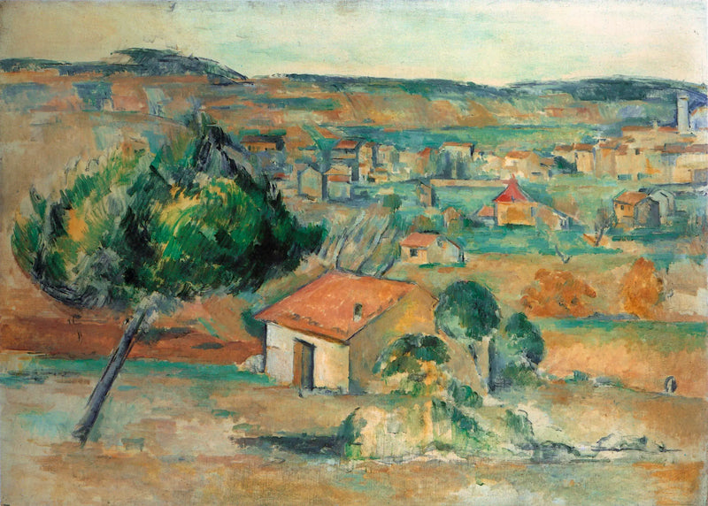Gardanne vista dal Claou - Paul Cézanne