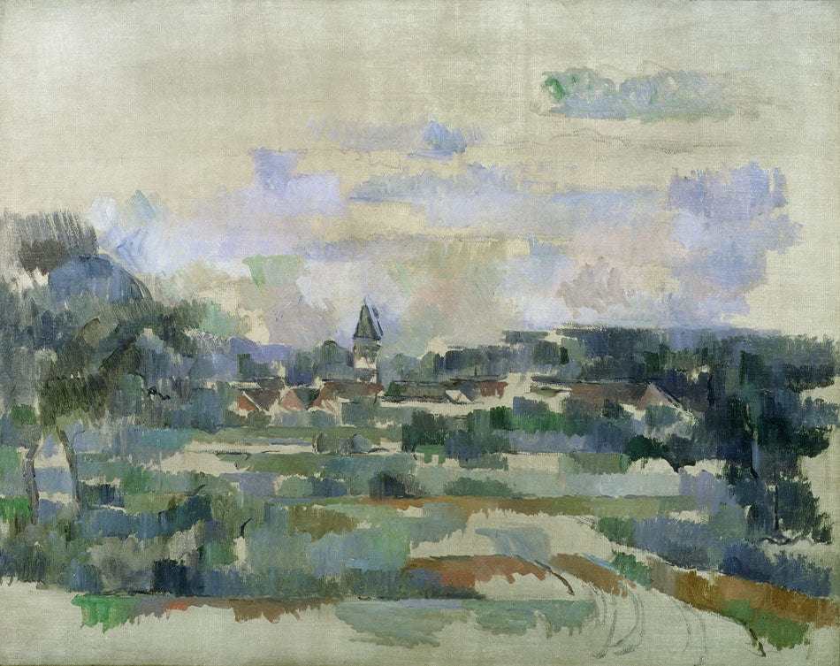 Reproduction du tableau « Route tournante - Paul Cézanne » par Alpha Reproduction en peinture à l’huile