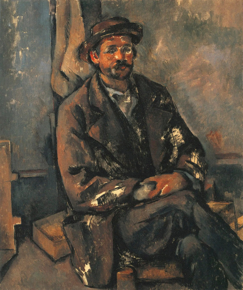 Contadino seduto - Paul Cézanne