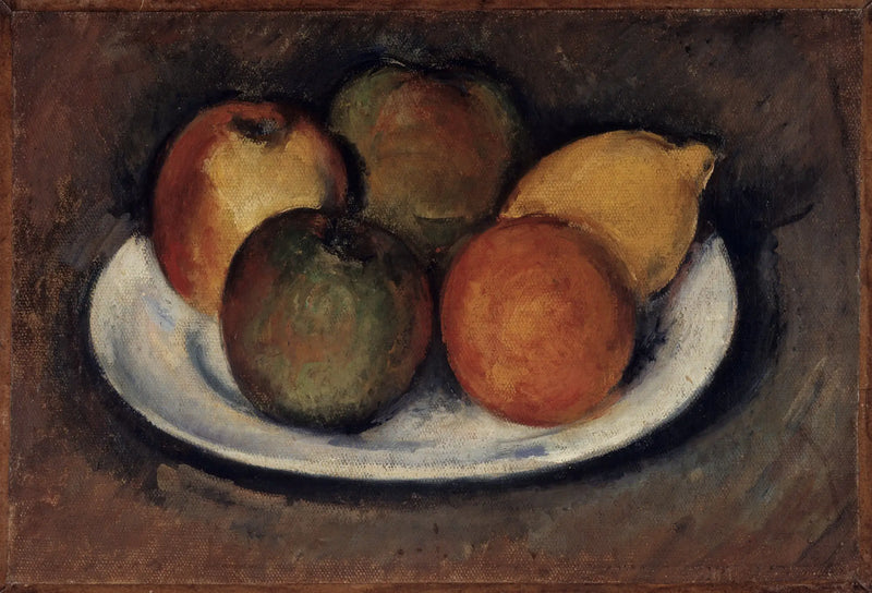 Mele, arancia e limone - Paul Cézanne