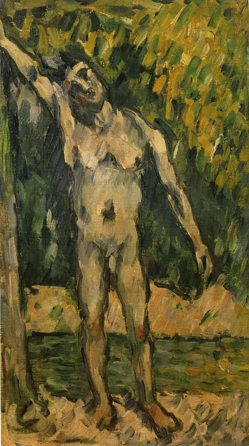 Nudo di giovane bagnante - Paul Cézanne