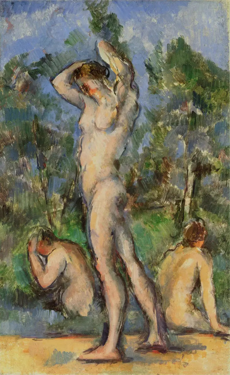 Il bagno - Paul Cézanne