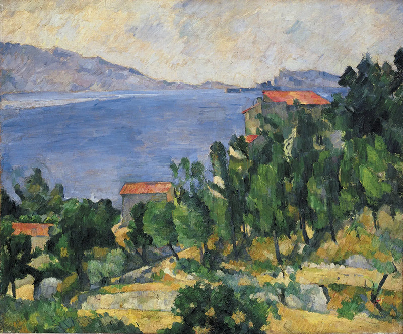 La Baia dell'Estaque vista da est - Paul Cézanne