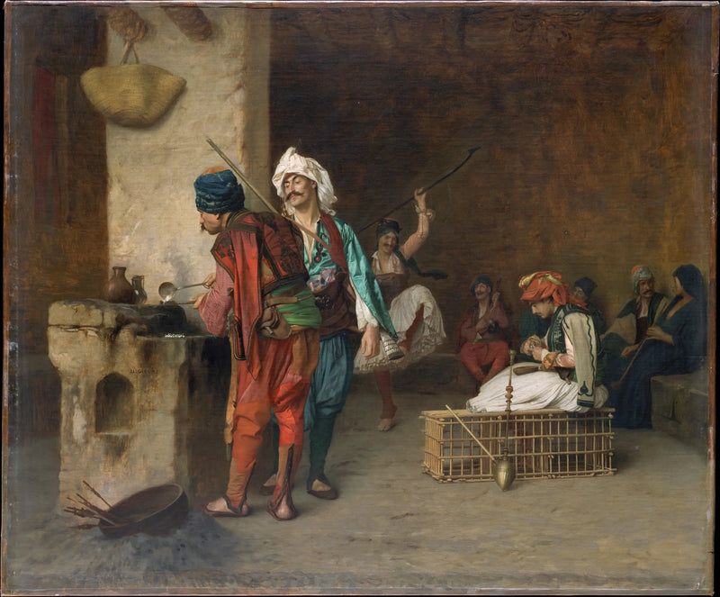 Café House, Il Cairo (Proiettili di fusione) - Jean-Léon Gérôme