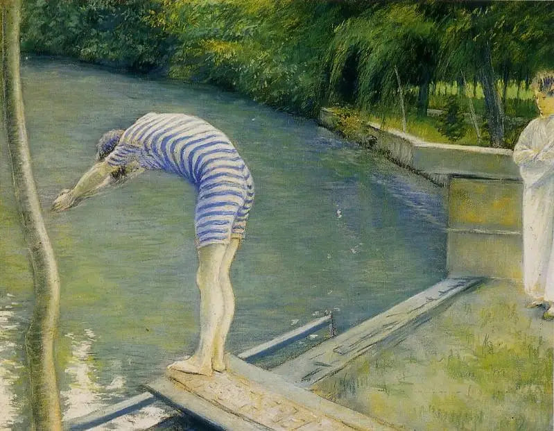 Il Nuotatore - Gustave Caillebotte