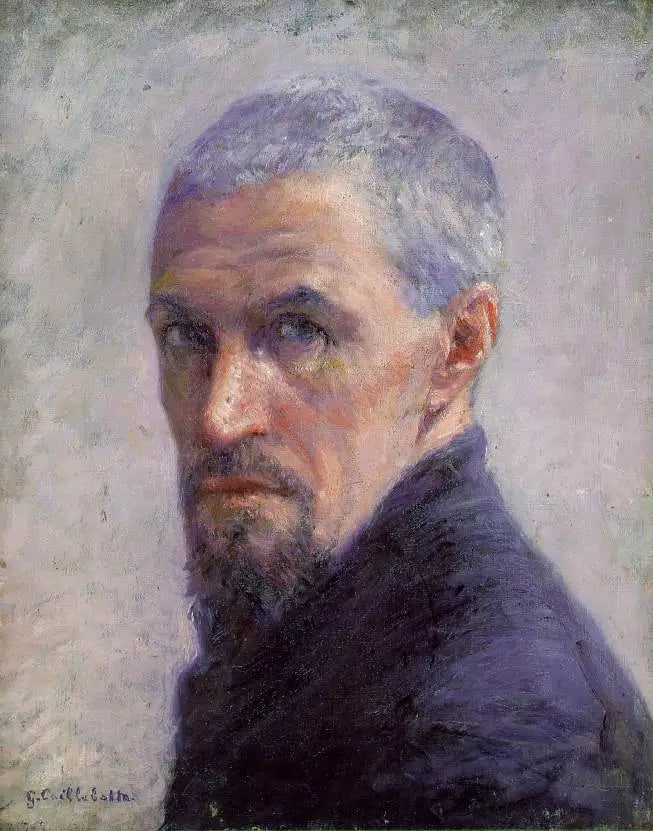 Reproduction du tableau « Portrait de l'artiste - Gustave Caillebotte » par Alpha Reproduction en peinture à l’huile
