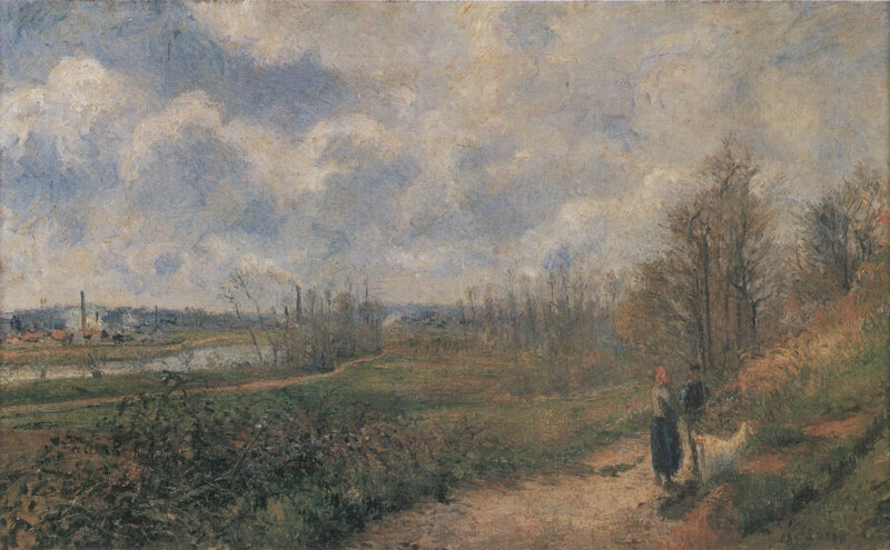 Il Sentiero del Cavolo - Camille Pissarro