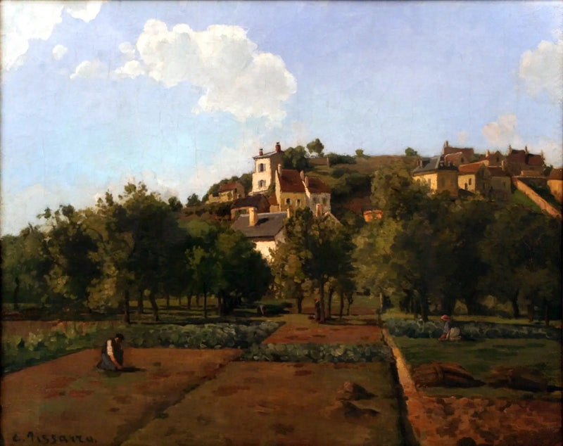 Il giardino di Maubuisson, Pontoise - Camille Pissarro