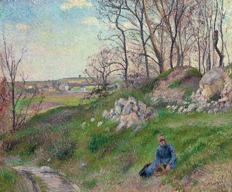 Le carriere del Cavolo, Pontoise - Camille Pissarro