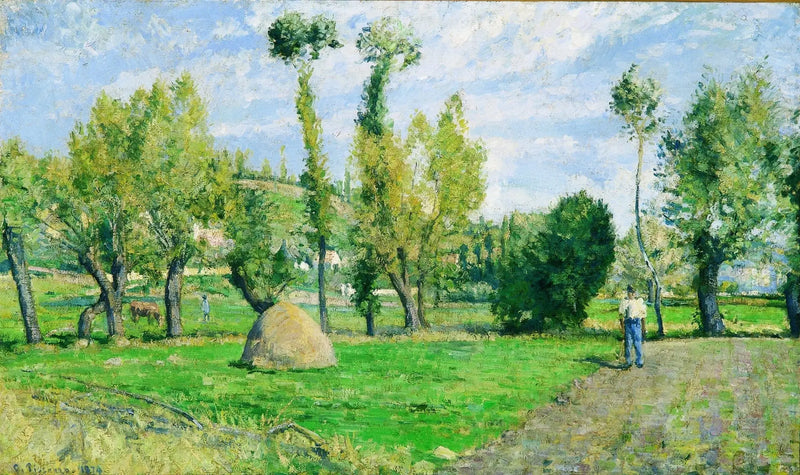 Praterie del Valhermeil vicino a Pontoise - Camille Pissarro