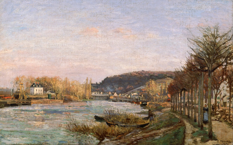 La Senna a Bougival - Camille Pissarro