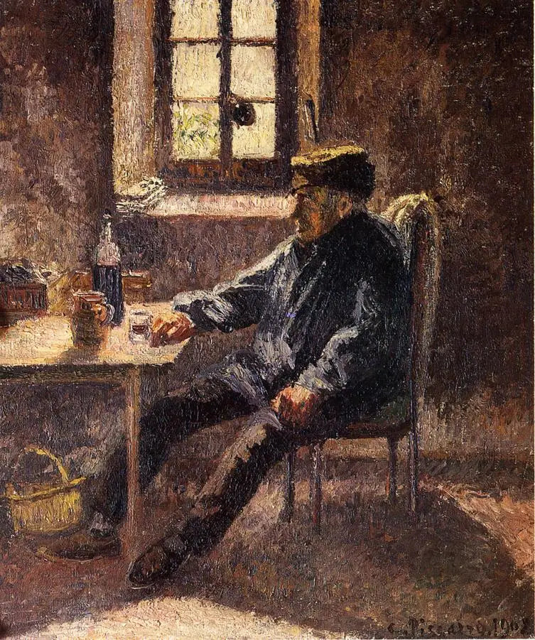Il Vecchio Vignaiolo, Moret - Camille Pissarro