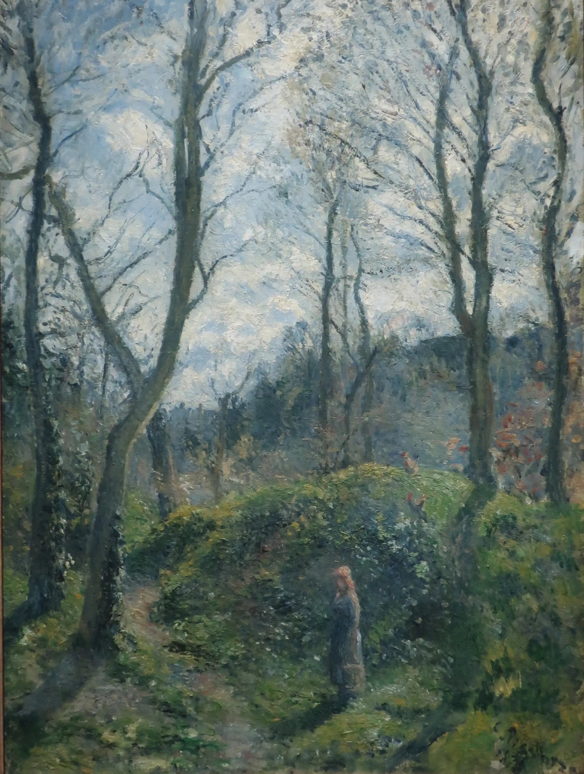 Reproduction du tableau « Scène sous-marine. Printemps - Camille Pissarro » par Alpha Reproduction en peinture à l’huile