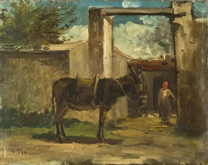 Paesaggio a Montmorency - Camille Pissarro