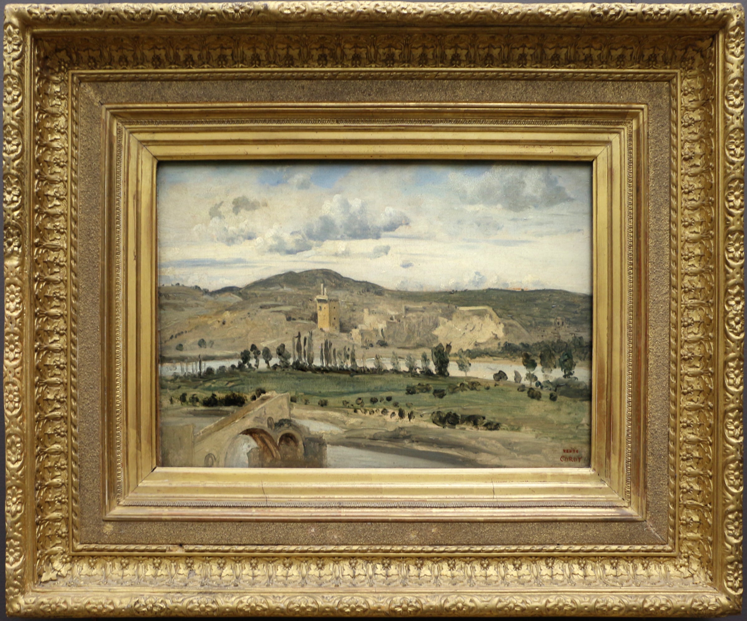 Villeneuve-les-Avignon. La Tour Philippe le bel - Jean-Baptiste Camille Corot